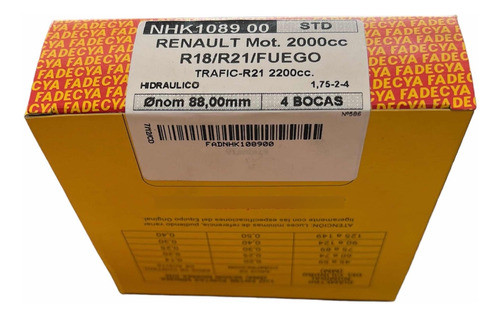 Aros Recambio Renault 18 / Traffic 2.0 Nafta *hidraulicos* 0