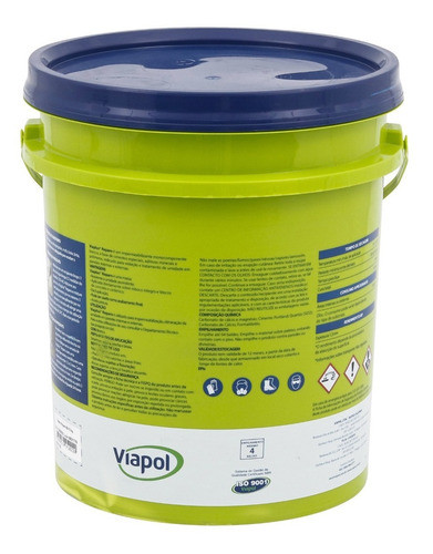 Masa Impermeable Para Reparar Paredes Con Humedad 4kg Viapol 1