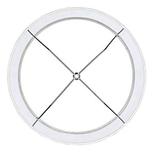 Blanco Alto Lino Sombra De Carga 14 X 14 X 15 Araña 1