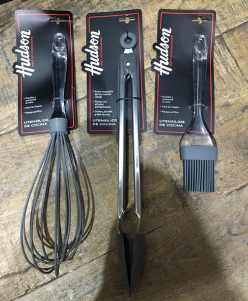 Juego 3 Utensilios Silicona Reposteria Hudson Calidad Super 0