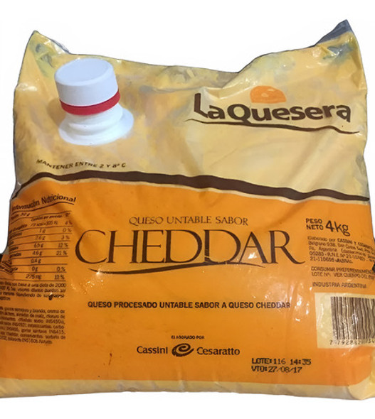 Cheddar Liquido La Quesera 0