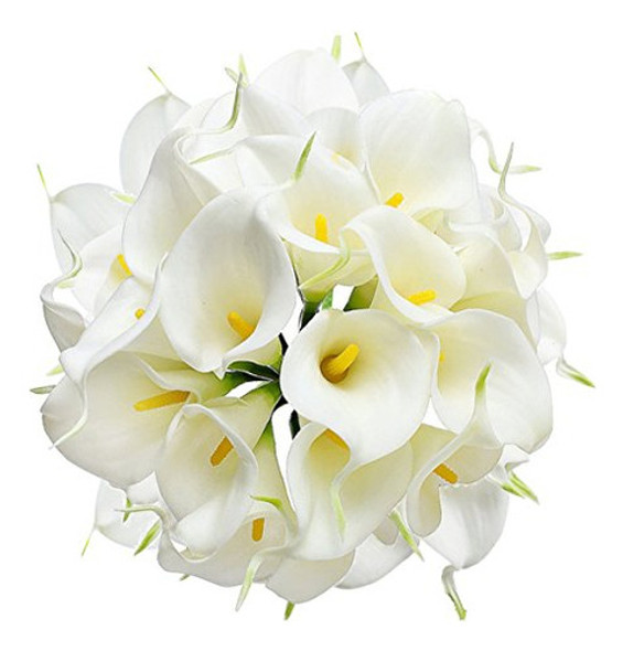 Hovebeaty Calla Lily Nupcial Boda Festival Decoración Ramo T 0