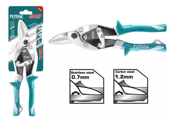 Tijera Aviacion Cortar Chapa 250mm Corte Derecho Tht523106 1