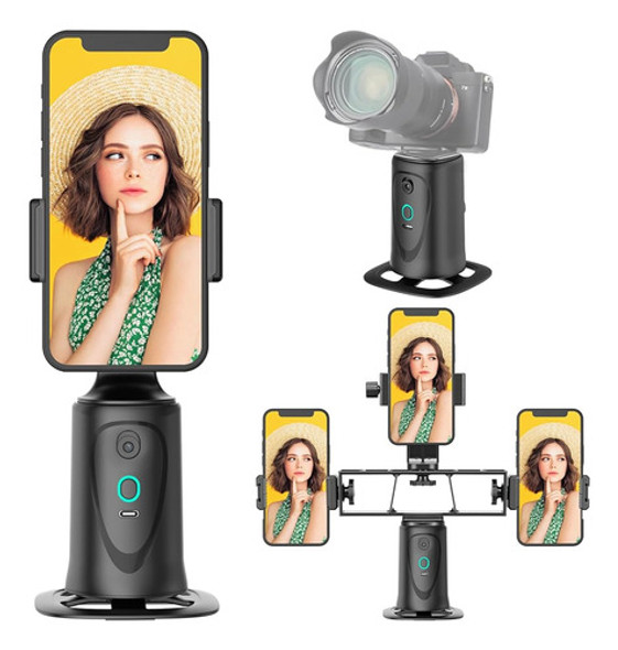 Trípode De Seguimiento Facial Automático, Soporte Para Teléf 0 Trípode De Seguimiento Facial Automático, Soporte Para Teléf 0