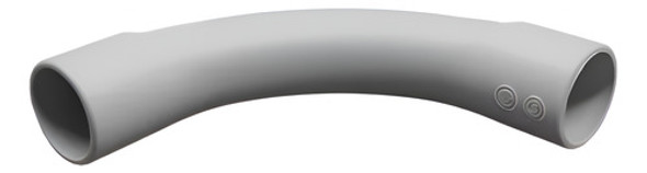 Curva Para Tubo Rígido Pvc 25mm Pack X10 0