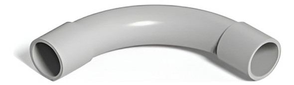 Curva Para Tubo Rígido Pvc 25mm Pack X10 1