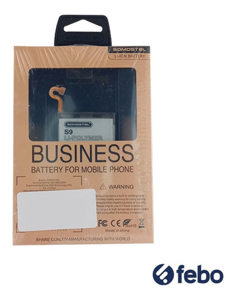 Batería Somostel Para Samsung S9 3000mah Garantía 6 Meses 1