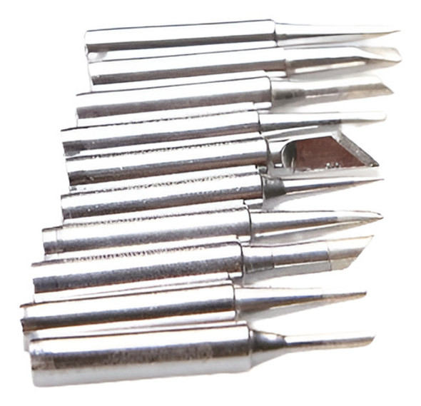 Alta Calidad 10 X Punta De Soldadura Consejos Kit De Ajuste 0 Alta Calidad 10 X Punta De Soldadura Consejos Kit De Ajuste 0