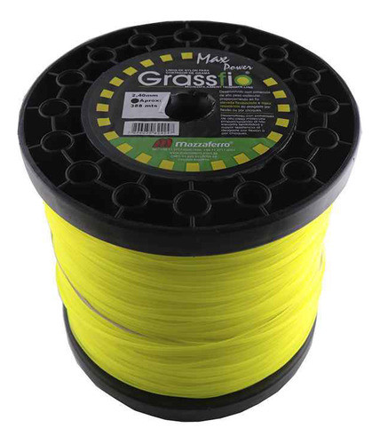 Tanza Para Bordeadora Cuadrada 2.4mm X 2kg 304m Mazzaferro 0