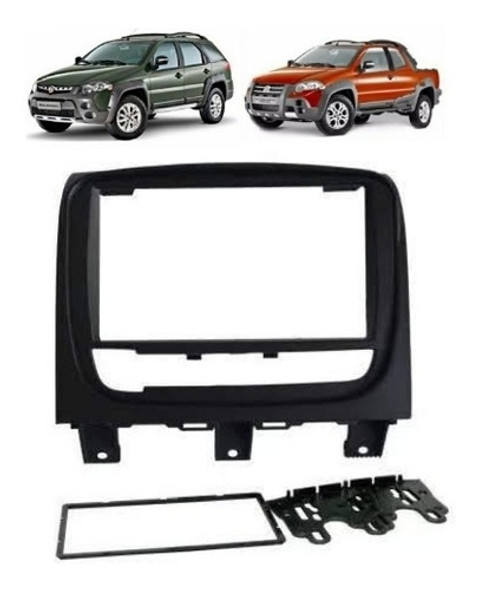 Marco Frente Adaptador 2 Din Fiat Strada Palio 13/18 0