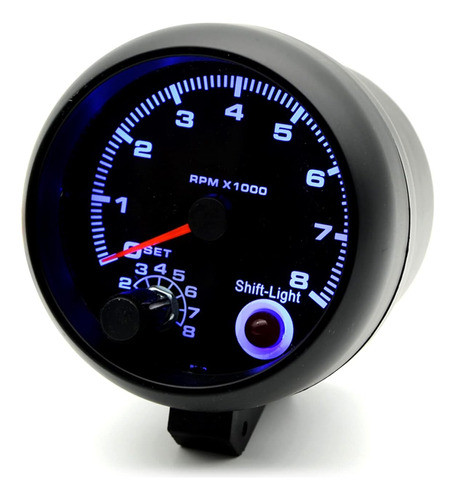 Tacómetro De Repuesto P/ Automóvil D 3.75 Pulgadas, 8000 Rpm 0