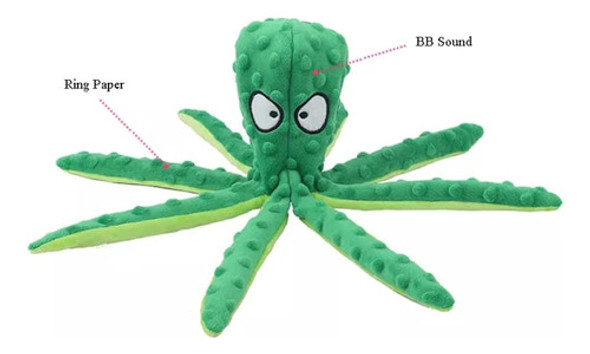 Juguetes Para Perros Pulpo Chirriantes Para Perros Grandes, 1 Juguetes Para Perros Pulpo Chirriantes Para Perros Grandes, 1