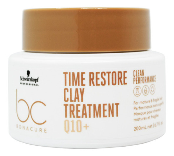 Schwarzkopf Bc Time Restore Q10 Plus Mascara Capilar 200ml 0