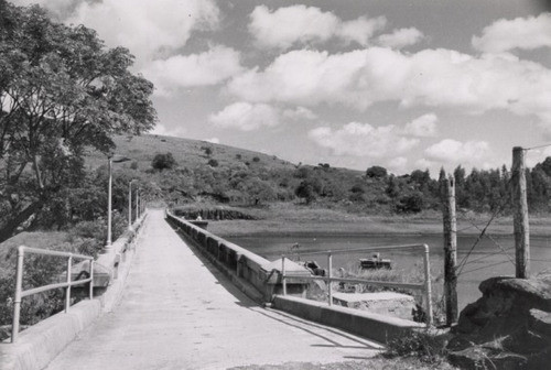 Puente Represa Cuñapirú Año 1962 Rivera - Lámina 45x30 Cm. 1