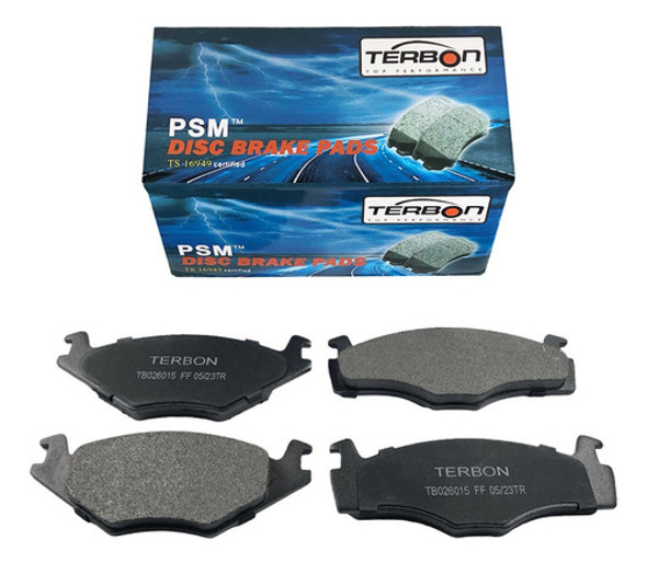 Pastillas Freno Terbon Volkswagen Passat Delantera 86-90 0