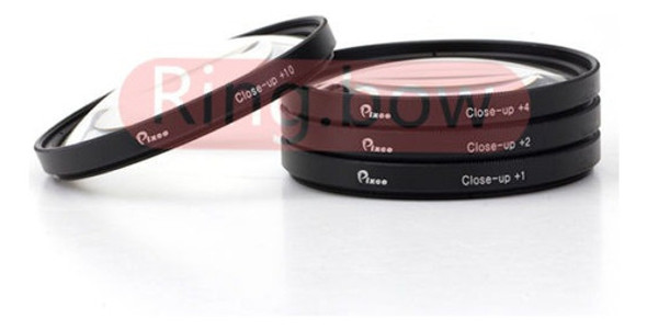 58mm Filtro De Close-up Ring + 1 + 2 + 4 + 10 Juegos Fr Slr 1