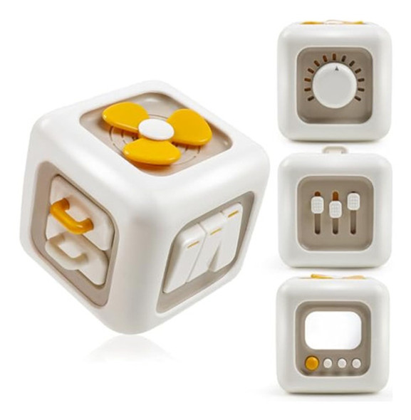 Roochkd Montessori Busy Cube - Tabla De 0