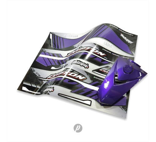 Calcos Yamaha New Crypton Modelo 2018 /plottergraf Adhesivos 1