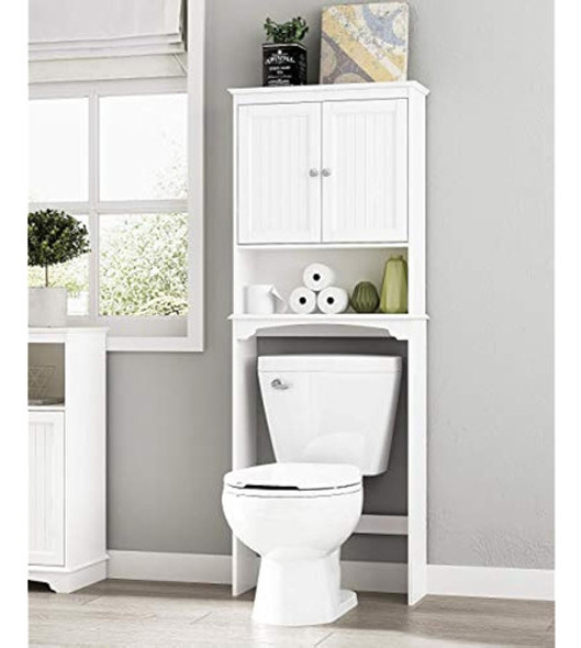 Spirich Home Estante De Baño Sobre El Inodoro, Ahorro De Esp 0