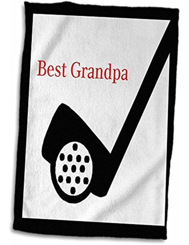 3d Rose Grandpa N Golf Twl_19982_1 Toalla, 15  X 22 0