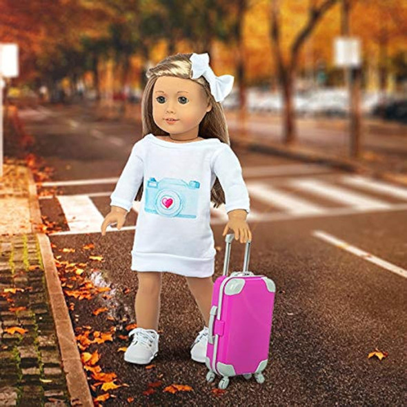 Zita Element 16 Pcs American Doll Maleta Equipaje Viaje Jueg 1