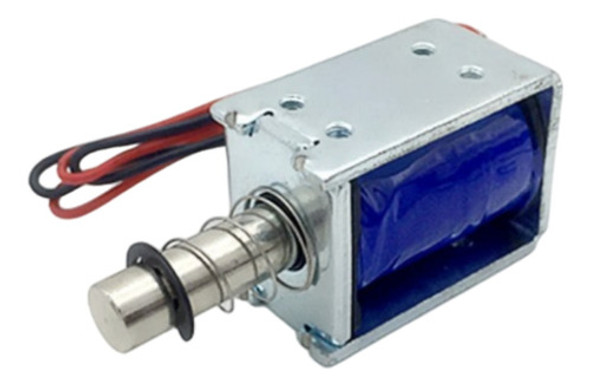 Electroimán Tipo Solenoide Con Vástago Jso-0837-24v 0