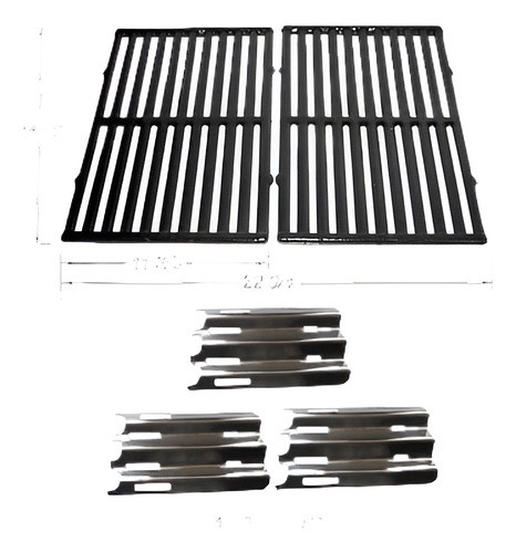 Vermont Castings Cf9030, Vm400, Vm400xbp Recambio Calor Plan 0