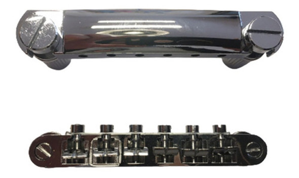 Puente Tune O Matic Y Cordal Para Guitarra Tipo Lp 0