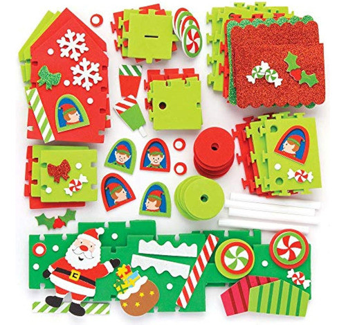 Baker Ross Ar737 - Kits De Tren De Papá Noel, 1