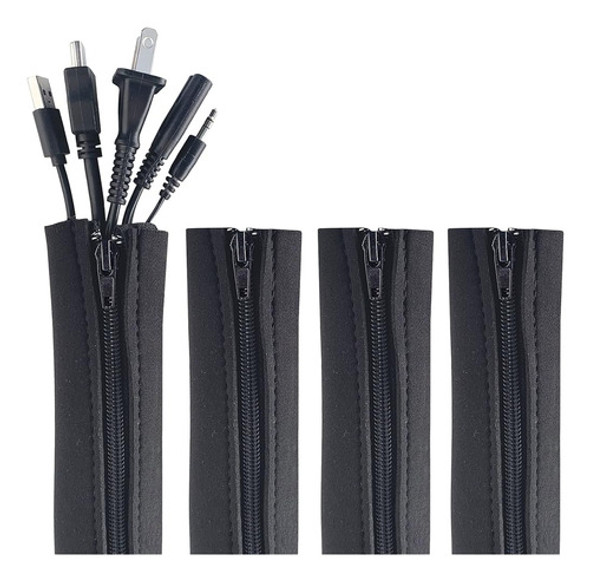 Funda Para Cable Con Cremallera De Wrap-it Storage - 24  X 4 0