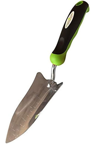 Garden Guru Transplanter Paleta De Paleta - Acero Inoxidable 0