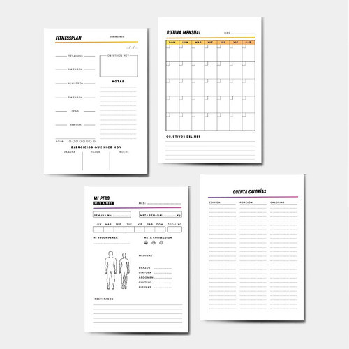 Fitness Interior Agenda Archivo Digital 1