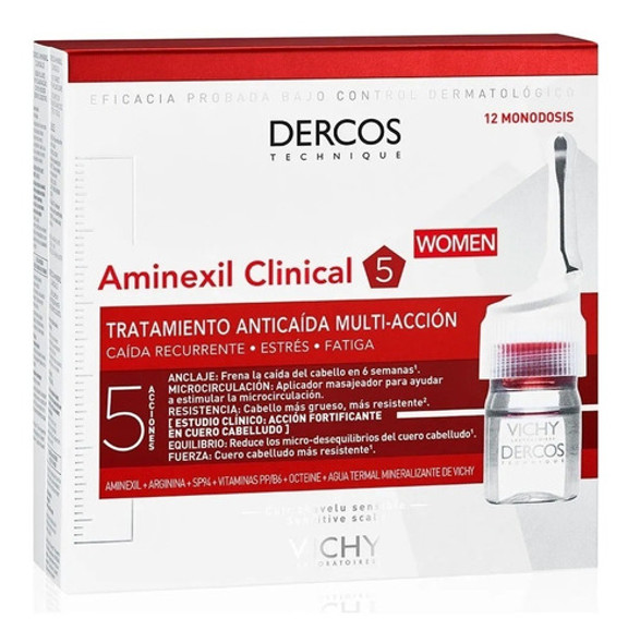 Vichy Dercos Aminexil Clinical 5 Tratamiento Anticaida 0 Vichy Dercos Aminexil Clinical 5 Tratamiento Anticaida 0