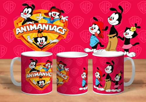 Taza De Ceramica Animaniacs Calidad Premium. 1