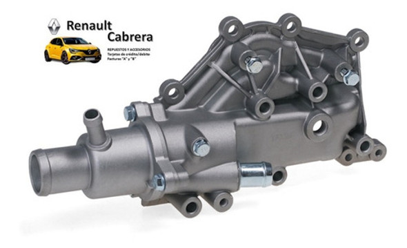 Porta Termostato Aluminio Renault Megane 1.6 16v K4m + Junta 0