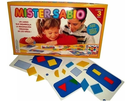 Mister Sabio Juego De Messa Percepción Visual Didáctico 0