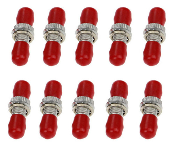 Acoplador St A St - Paquete De 10 Acopladores De Fibra Ptica 0 Acoplador St A St - Paquete De 10 Acopladores De Fibra Ptica 0