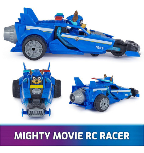 Paw Patrol: The Mighty Movie, Remote Control Car With Molded 1