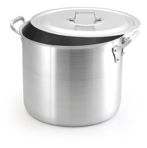 Olla Con Asas Y Tapa En Aluminio 18.2 Litros Oliveira Oferta 0