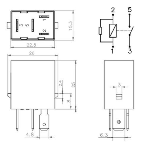 Relay Interruptor Dze Honda Fsc 600 2012-2013 1
