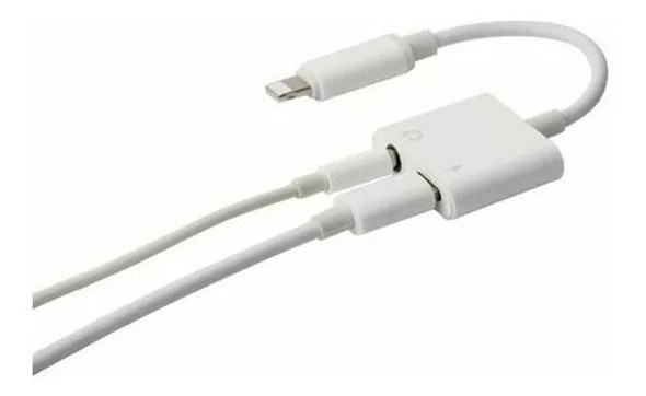 Adaptador Lightning A Lightning Y Jack 3.5 Mm iPhone Audio 0