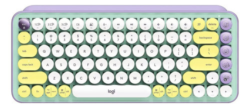 Teclado Logitech Pop Keys Fresh Vibes Inalambrico Bt Diginet 0