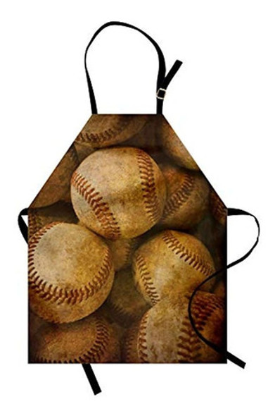 Delantal Vintage Lunarable Vintage Beisbol De Fondo Tema De 0 Delantal Vintage Lunarable Vintage Beisbol De Fondo Tema De 0