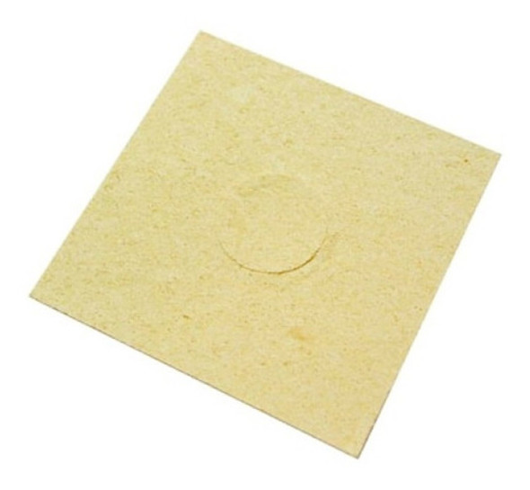 Esponja Vegetal Limpia Punta Soldador 63 X 63 Mm. Kethor 0