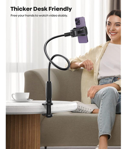 Soporte Para Teléfono De Cuello De Cisne Lamicall Para Cama 1