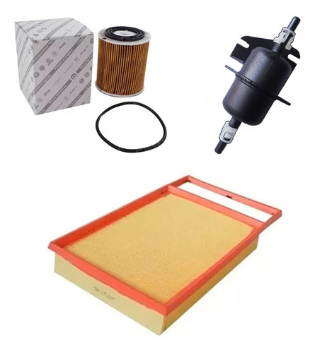 Kit Filtros Fiat Strada 1.6 16v E-torq 1