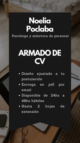 Cv - Curriculum Vitae Personalizado Profesional 0
