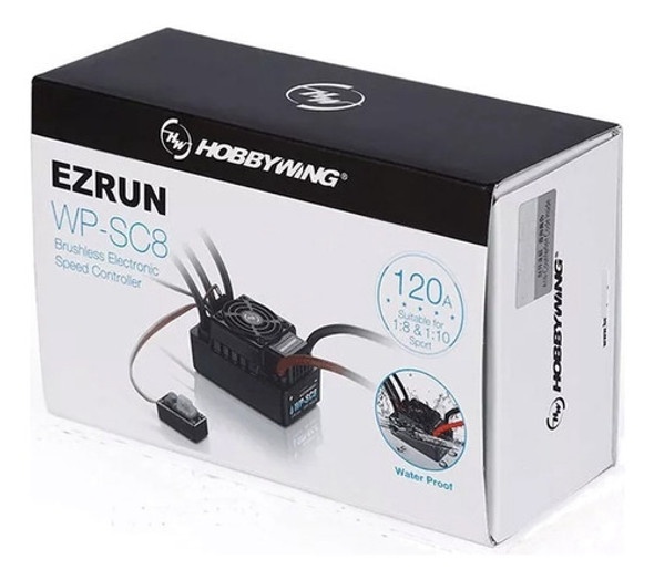 Variador Rc Brushless 120a  Wp-sc8 Ph Ventas 0