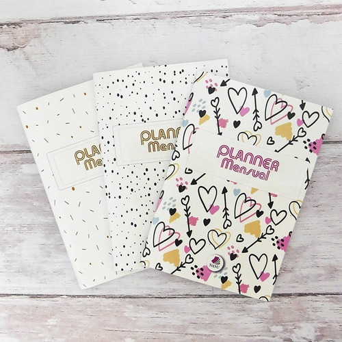 Planner Mensual Pack X 50 Perpetuo 0