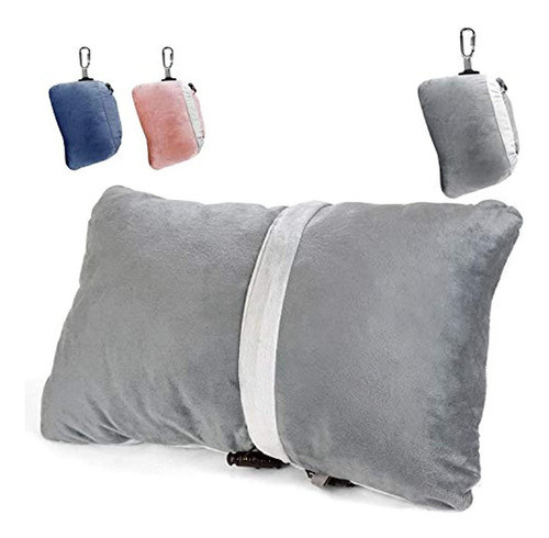 Almohada De Viaje Fabricada Con Espuma De Memoria Y Tela Sup 0
